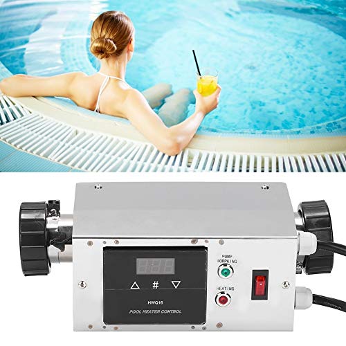 3KW 240V US Water Swimming Pool SPA Electric Heater Thermostat Bathtub Heating 