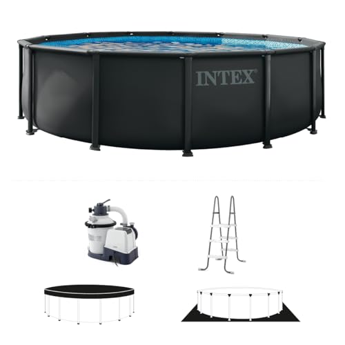 Intex 26309MZ Ultra XTR Frame 14ft x 42in Gray Pool Set