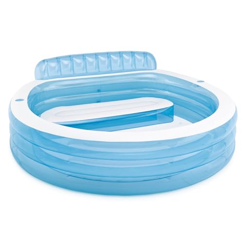 Intex 57190EP Blue Family Lounge Pool 90 x 86 x 31