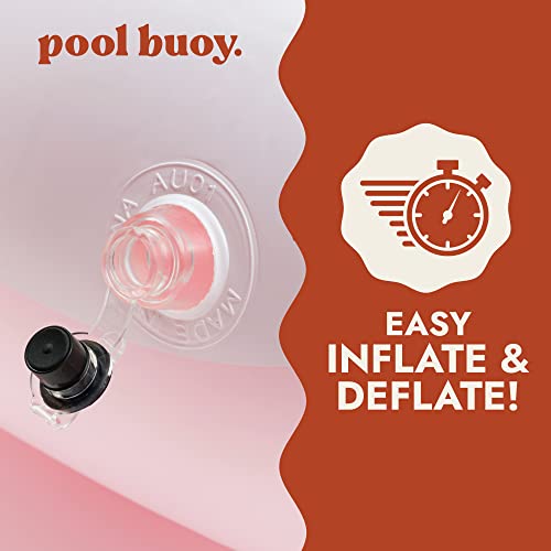 POOL BUOY Round Inflatable Kiddie Pool, Kinky Splash, 65"