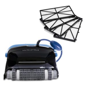 Dolphin Nautilus CC Plus Wi-Fi Robotic Pool Cleaner, Black