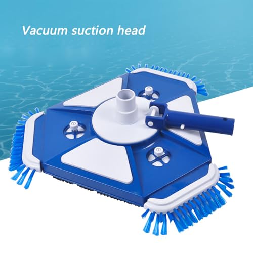Piceioep Multicolor Pool Vacuum Head with Air Vent