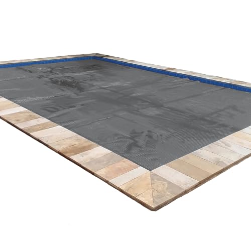 In The Swim 16M16X32REULTRB Silver 16 x 32 ft Solar Pool Cover