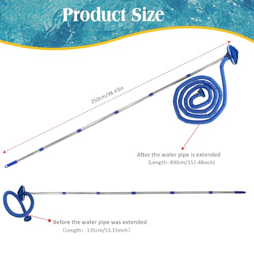 PAXISCH Pv-agp-001 Blue Handheld Pool Vacuum Cleaner