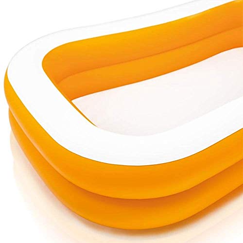 Intex 57181EP Swim Center Family Pool, Cyan, 90 x 60 x 19