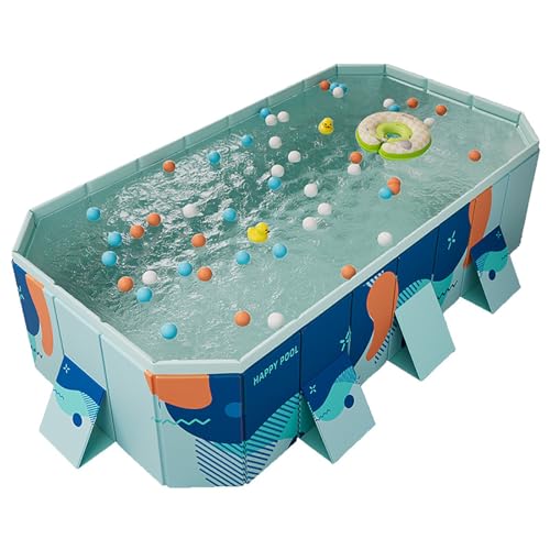 Generic READDEZZR-A-1.85M/6FT Foldable Pool, A, 1.85m/6ft