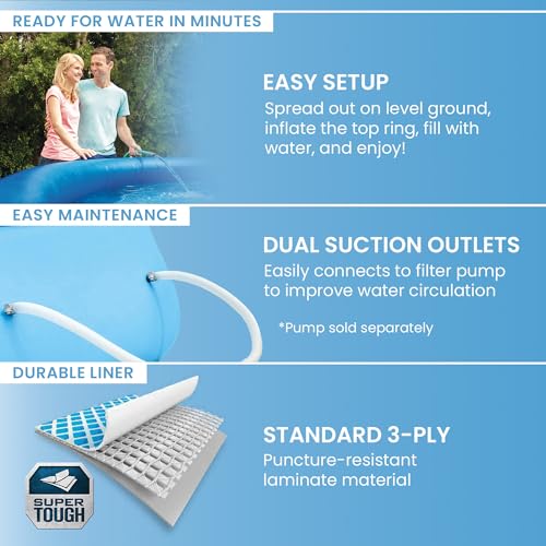 Intex 28106EH Easy Set Blue 8FT x 24IN Pool
