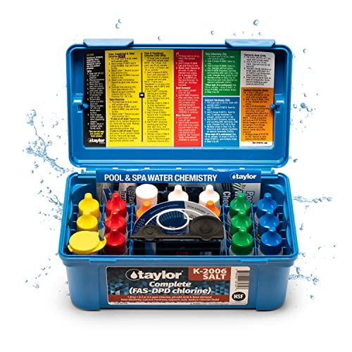 Taylor K-2006-SALT Pool & Spa Test Kit, FAS-DPD