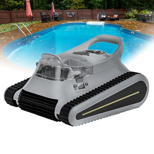 HYUIO Cordless Robotic Pool Cleaner, 7800 mAh Battery