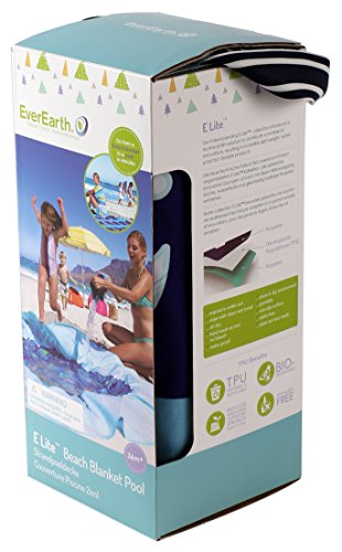 EverEarth E Lite Waterproof Beach Blanket & Kiddie Pool, Blue, One Size