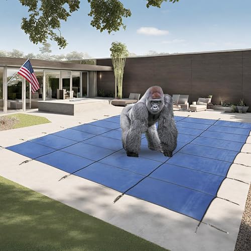 Freetime Fun PC6620 Blue Mesh Pool Cover 16x32