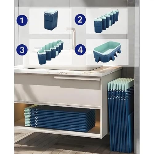 GFDGFD yongchi001 Blue Foldable Swimming Pool, 82.68in