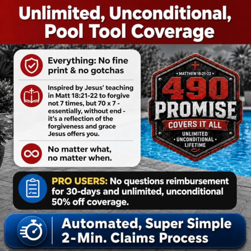 ProTuff Products PT-TC-23 Red PRO 23in Leaf Rake Net