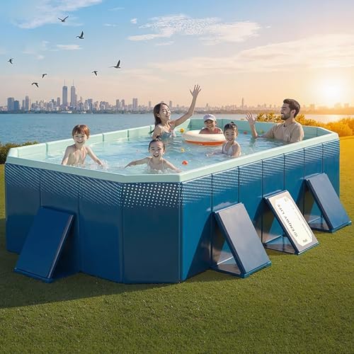 Generic READDEZZR-A-1.85M/6FT Foldable Pool, A, 1.85m/6ft