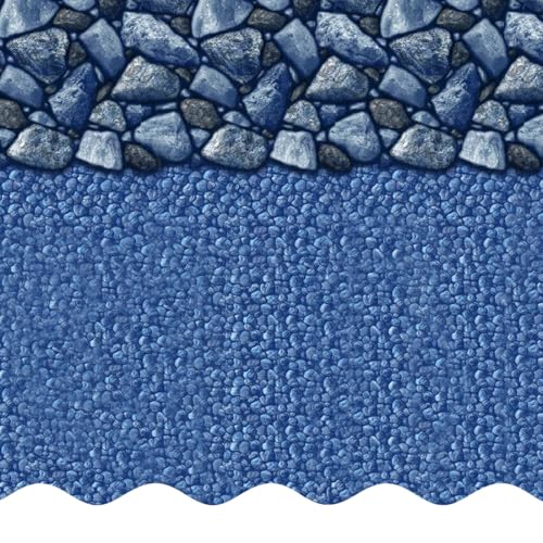 Smartline 17043DJ Coastal Rock 21' x 41' Oval Pool Liner
