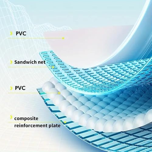 GFDGFD yongchi001 Blue Foldable Swimming Pool, 82.68in